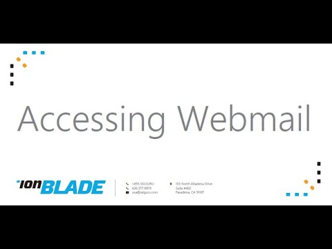 Accessing Webmail