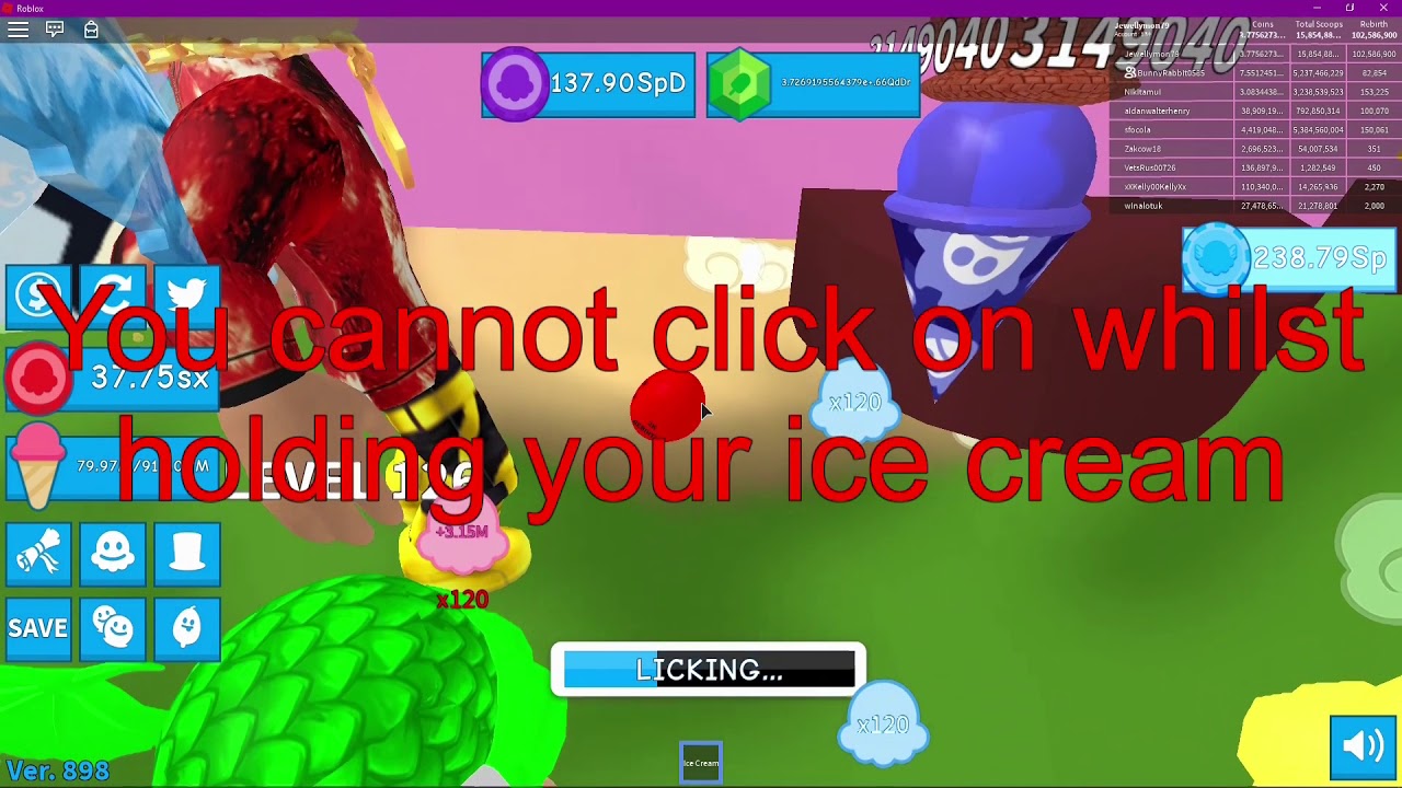 Roblox Ice Cream Simulator Bolero