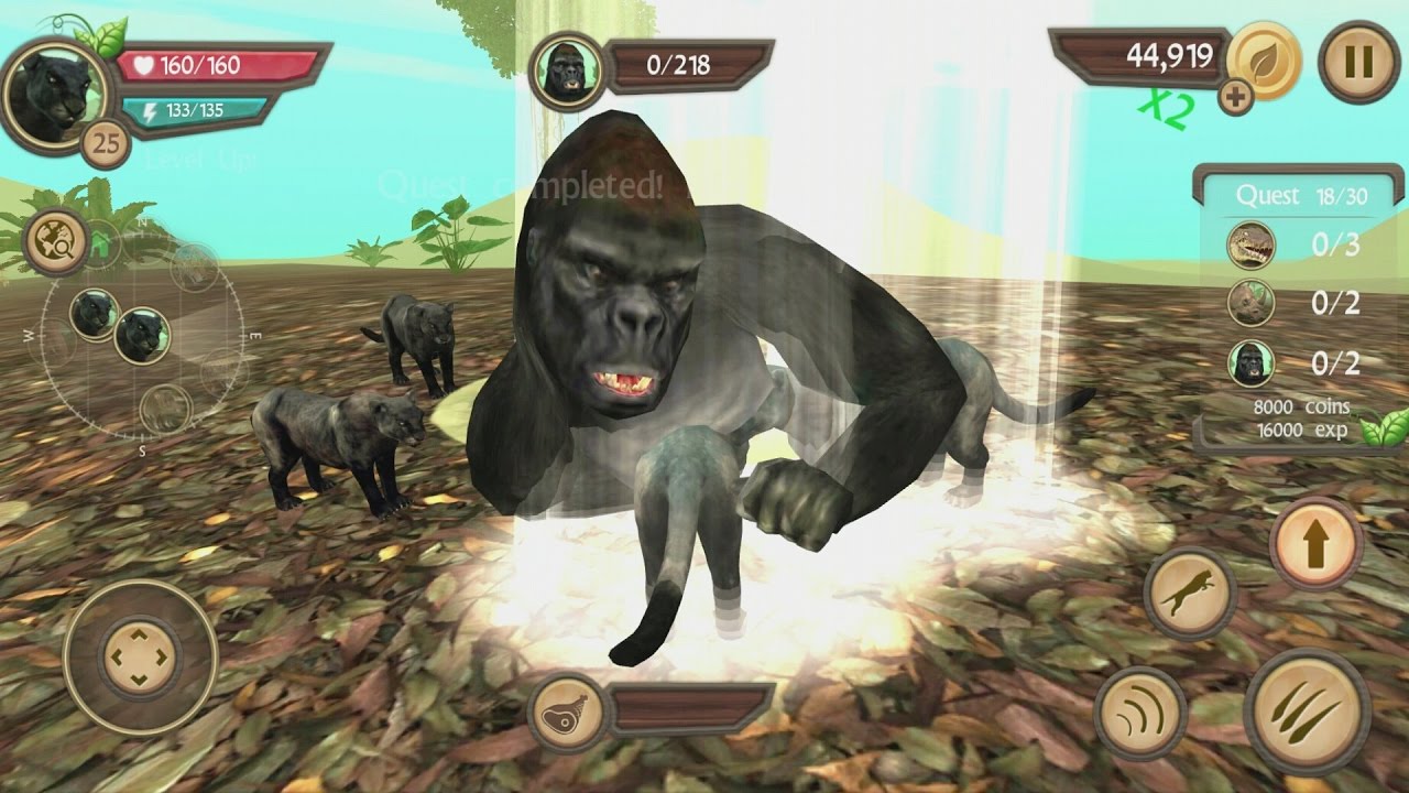 wild panther sim 3d mod apk unlimited skill points