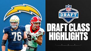 Chargers 2024 NFL Draft Class: Highlights of Joe Alt, Ladd McConkey, Cam Hart, Brenden Rice, & More