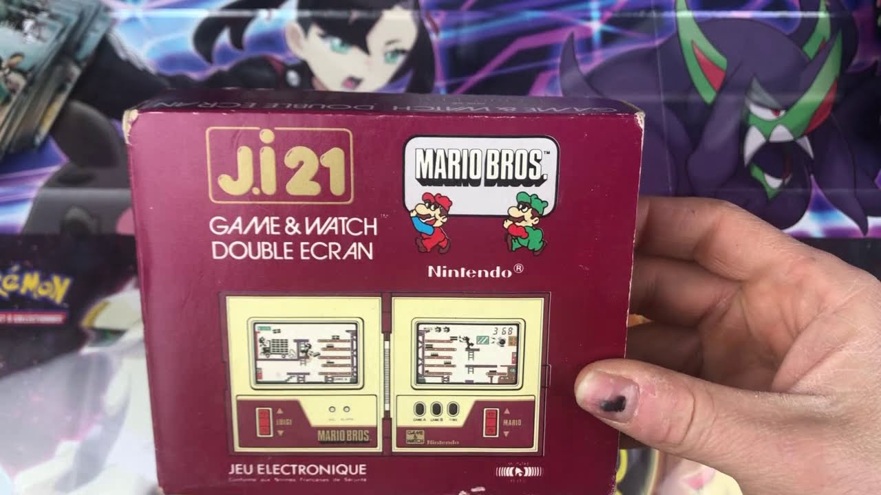 I'm testing and unboxing the Mario Bros. multi-screen game and