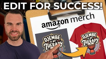 Editing Secrets for Amazon Merch [Step-By-Step Workflow]