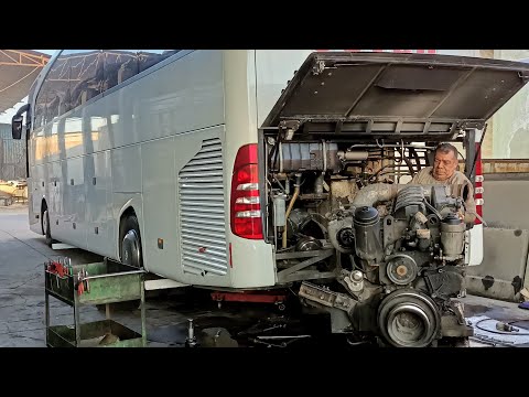 Travego 15SHD Komple detaylı Motor Revizyonu #Travego15shd