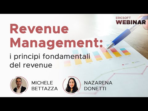 Webinar | I principi fondamentali del Revenue Management - video from Ericsoft