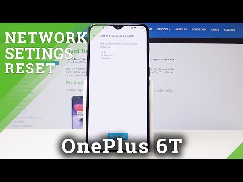 How to Reset Network Settings in OnePlus 6T - Restore Default Settings