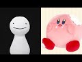 Dream plush vs big kirby plushies