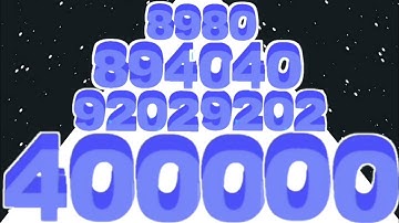 Number Rush 2048 Challenge vs Number Merge Run - (ASMR Gameplay, Sastifying Game) New Update