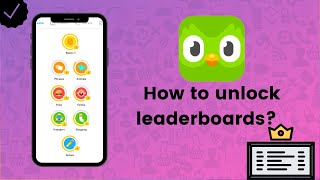 How to unlock leaderboards on Duolingo? - Duolingo Tips