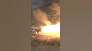 NASA S Full Scale Space Launch System Rocket Booster Test 