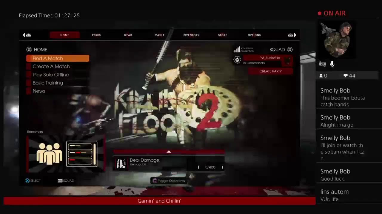 Bettin' my channel in Killing Floor 2 (KF3 when 8›)