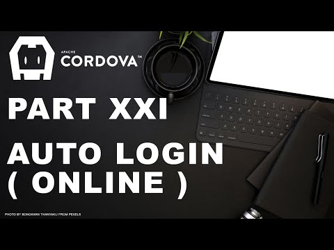 Buat Aplikasi Android Part 21 |Auto Login Online | Multi Device App | Cordova