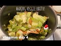 Making Veggie Broth From Scratch | Vlogmas Day 4