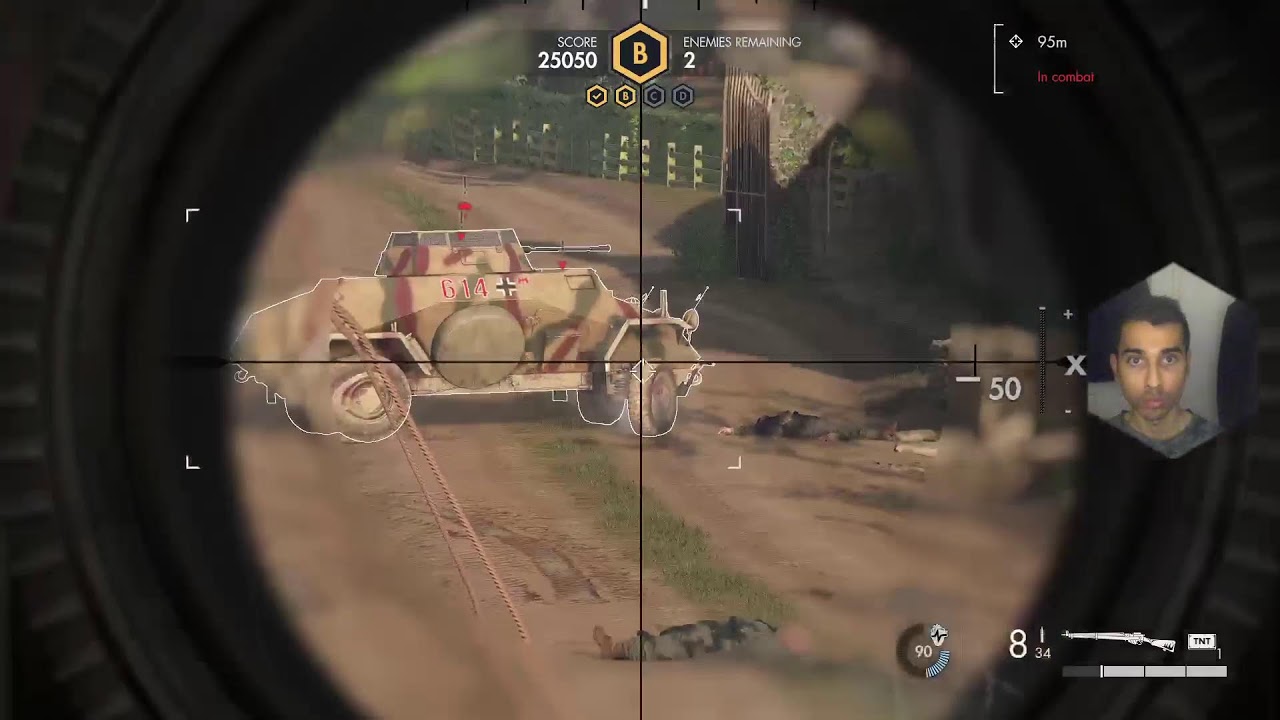 Sniper Elite 5 - Solo Survival Easy