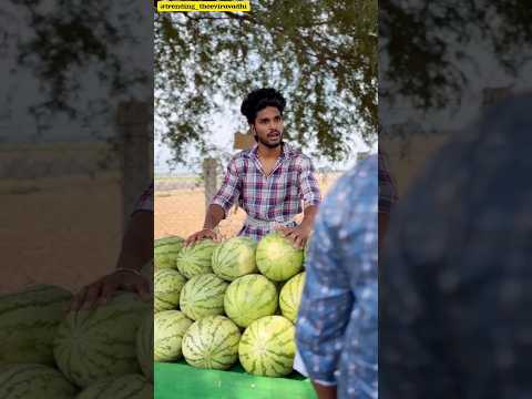 water melon sales😂Shorts | Goutham | #trendingtheeviravadhi #funny #comedy