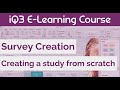 Creating a Study from Scratch