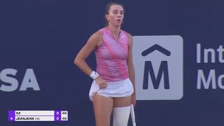 Leolia Jeanjean vs Ipek Oz Live Tennis Coverage WTA Montevideo WTA 125K