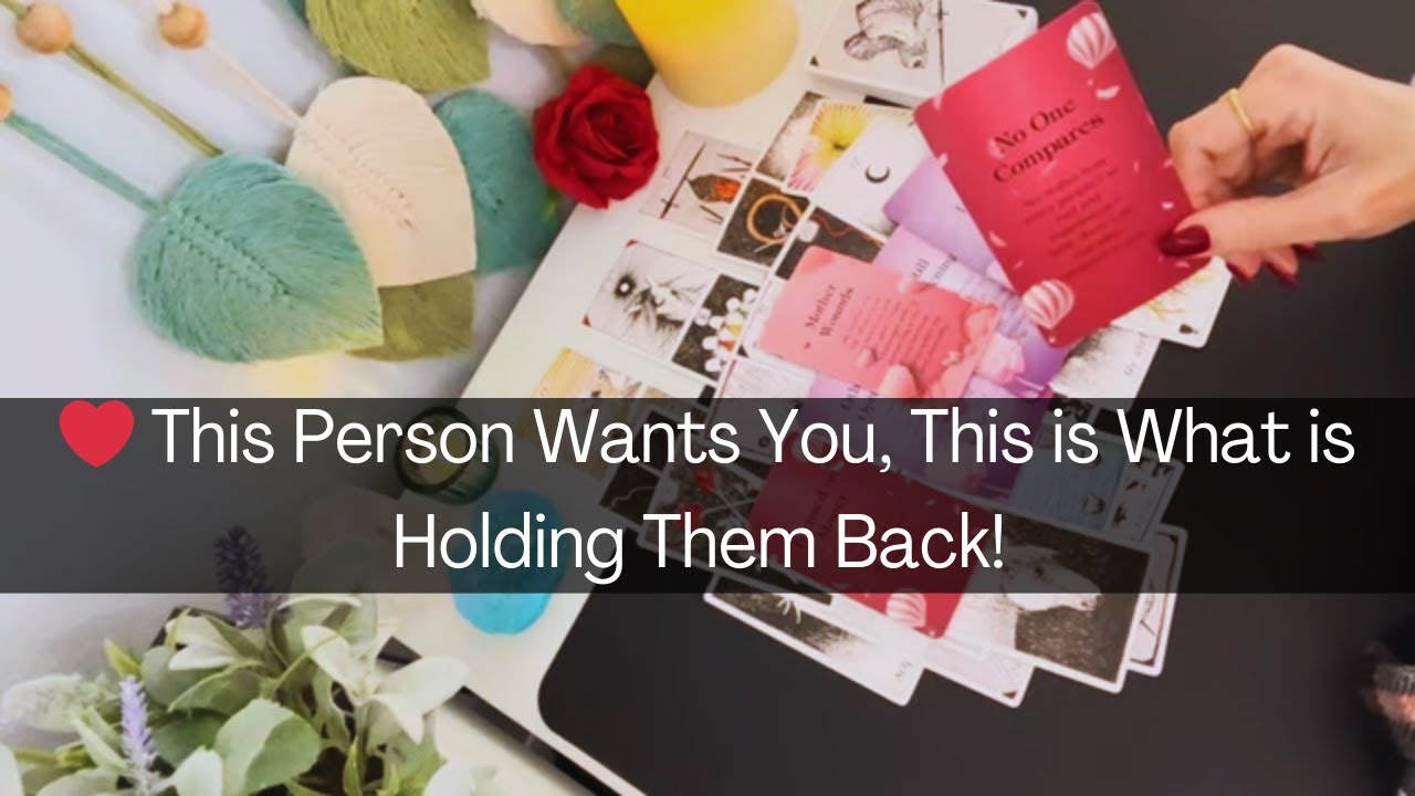 ❤️ This Person Wants You, This is What is Holding Them Back! Tarot Reading Soulmate #love #tarot