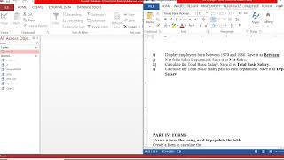 Learn Database (Access) Part 3: Queries Pt 2