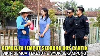 SEORANG GEMBEL DIJEMPUT SEORANG BOS CANTIK NAIK MOBIL MEWAH BIKIN SEMUA SYOK NAMUN LIAT YANG TERJADI