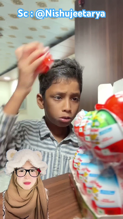 GAWAT KETAHUAN AMBIL KINDERJOY 😳 @Nishujeetarya #remix #funny #dubbing