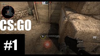 CS:GO From Scratch Ep 1 : Some Random Stuff in Dust II - Gameplay - (feat. Mardy)