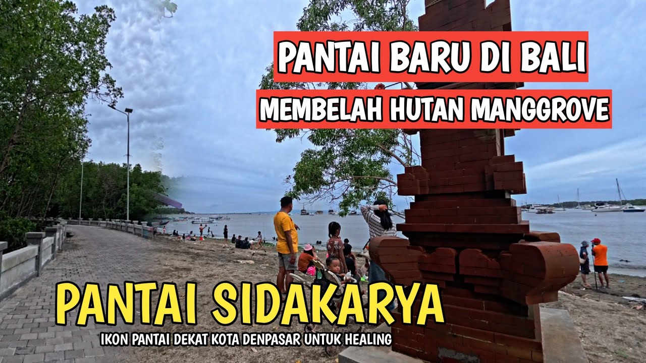 PANTAI BARU DI BALI | PANTAI SIDAKARYA DENPASAR 