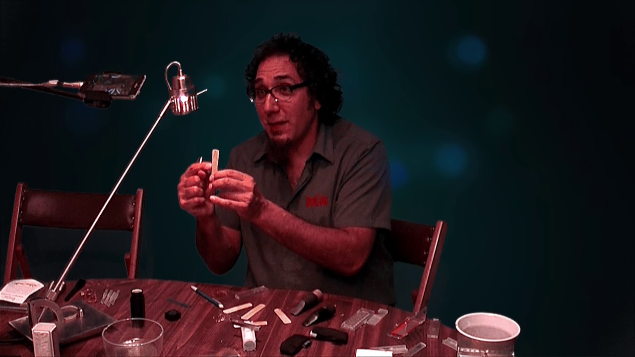 ReedGeek  2017,  Mauro Di Gioia  Reed Adjusting Tutorial