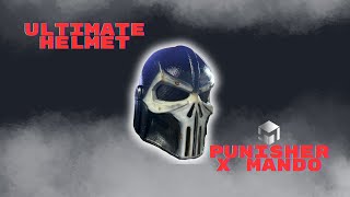 I Built the Ultimate Punisher Mandalorian Helmet (3d printed cosplay ft Mystery Makers)