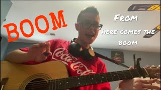 How to Play Boom (Acoustic Version) From Here Comes the Boom EASY
