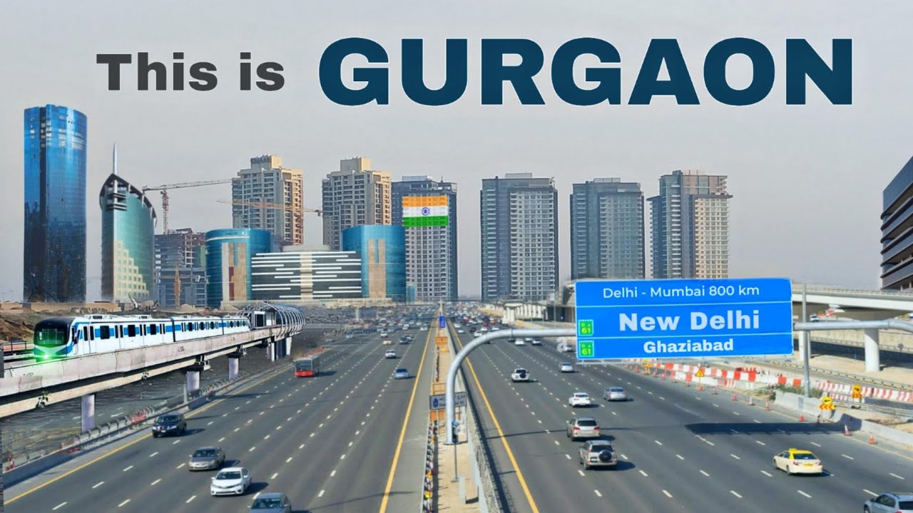 Gurgaon City  Cyber hub of India  Delhi Ncr Gurugram 