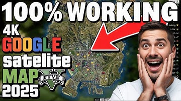 HOW TO INSTALL 4K SATELLITE MAP IN GTA 5 | GTA 5 Mods | GTA 5 4K Ultra hd graphics