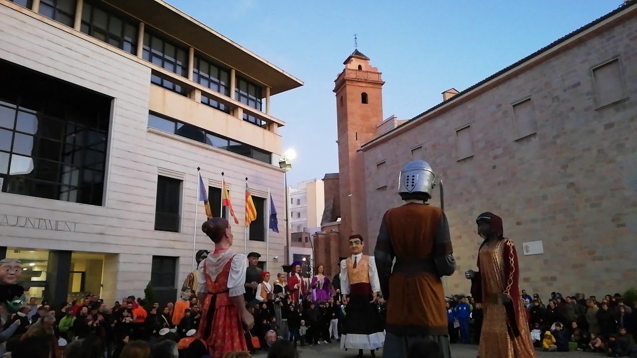 Ball dels gegants de Borriana (2/2/2019)