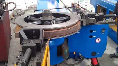 Square Tube Bending Machine---Email: sales@tiptopmfg.com