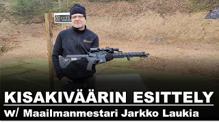 Kisakiväärin esittely - maailmanmestari Jarkko Laukia