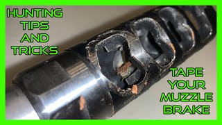 Hunting Tips and Tricks: Taping a Muzzle Brake
