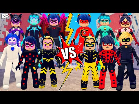 التحول الشرير مقابل التحول الأصلي مقارنة لا يوجد لعب أدوار معجزة لعبة روبلوكس المعجزة 