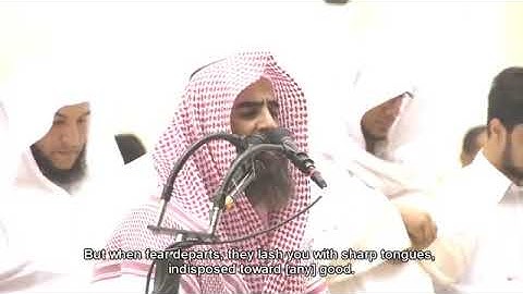 تلاوة عطرة من سورة الأحزاب | الشيخ محمد اللحيدان.♡