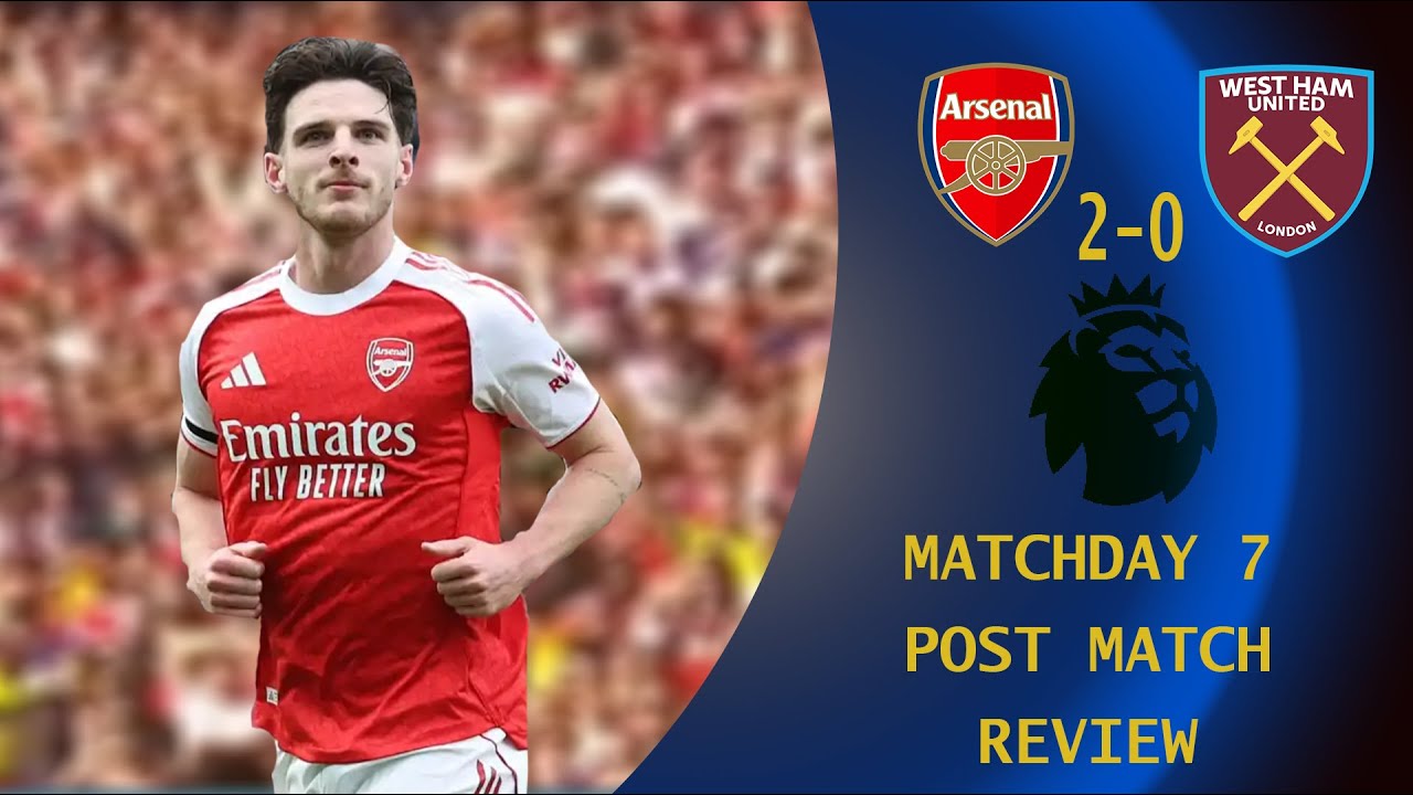 EASY DAY AT THE OFFICE!! | Arsenal 2-0 West Ham | Matchday 7 | Post Match Reaction