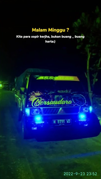 story wa 30 detik sopir l300 mboiss malam minggu