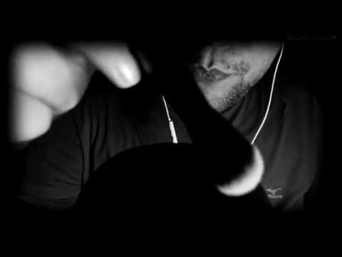 ASMR Brushing the mic, rambling, mouth sounds