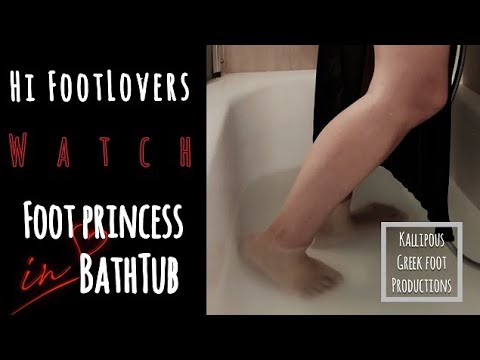 Foot Princess – In Black (ASMR water / shower) (Kallipous GFP Official video)