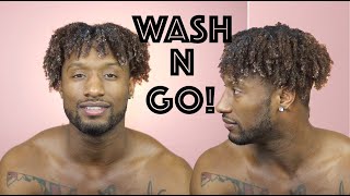 First Ever Wash N Go ft My Cousin! | Type 4 Hair