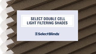 Select Double Cell Light Filtering Shades from SelectBlinds.com Premier Double Cell Light Filtering Shades From Selectblinds Com