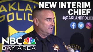 Oakland police welcomes new interim chief