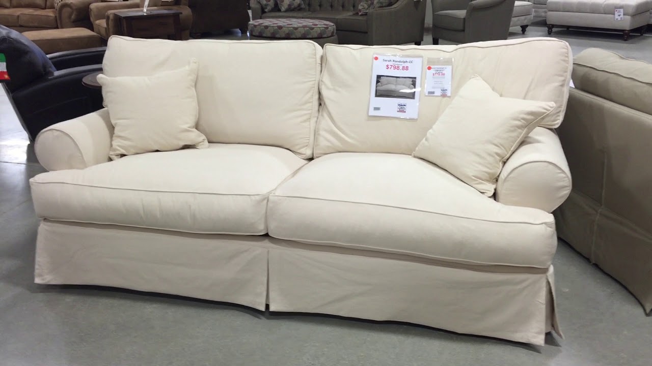 Slipcovered Sofas & Loveseats