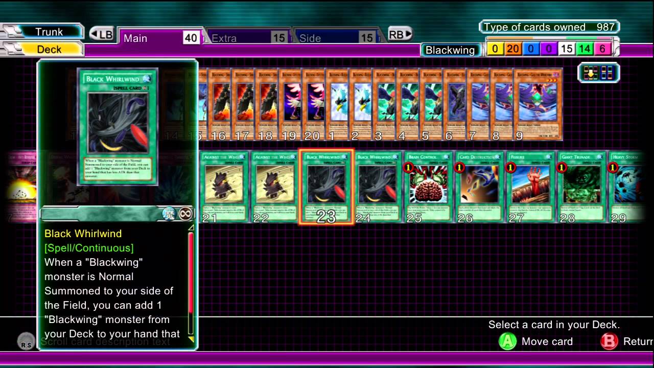 yugioh 5ds blackwing deck Yu-Gi-Oh! 5D's Decade Duels Common Attack Complete Custom Deck for Yu-Gi-Oh!