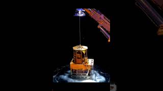 Retrieving a Remotely Operated Vehicle #rov #offshore #remote #vehicle #seabed #viral #sea #fypシ゚