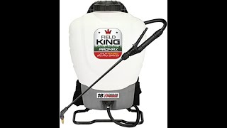 Review Field King 190515 Professionals Battery Powered Backpack Sprayer 2021 Review Field King 190515 Professionals Battery Powered Backpack Sprayer 2021
