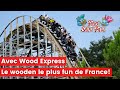 On dcouvre le parc saint paul et son super coaster wood express