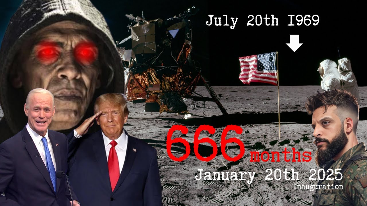 666 MONTHS!!! Fake Moon Landing / 2025 Presidential inauguration YouTube